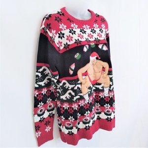 sumo santa sweater
